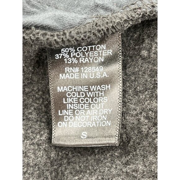 Aviator Nation‎ Mens Zebra Hoodie S Zip-Up Jacket Black/White - Picture 9 of 10